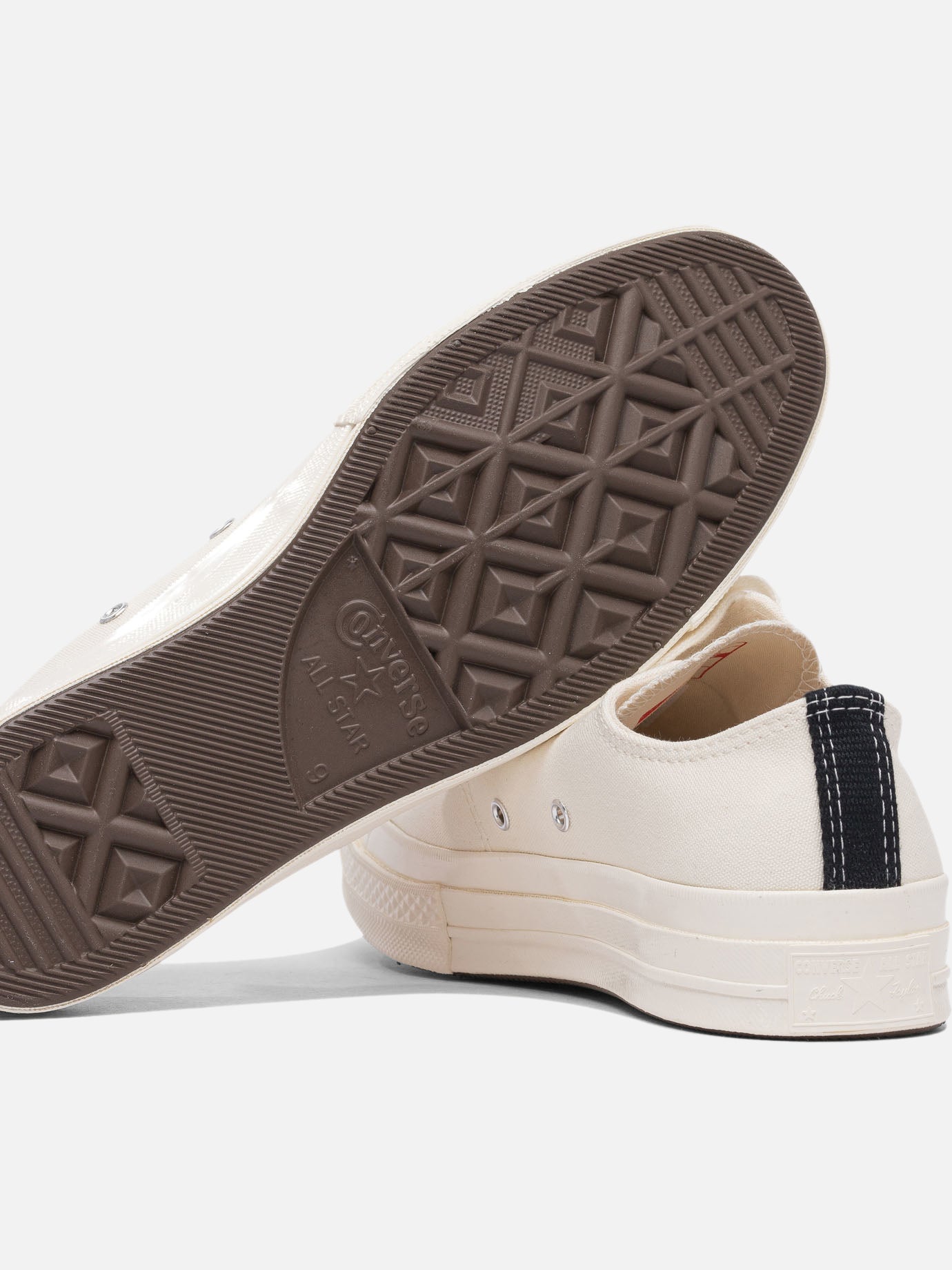 Low top sneakers 100% cotton - 100% rubber White - Comme Des Garçons Play Men | PDP | VIETTI Online Store | Zoom-Modal_5