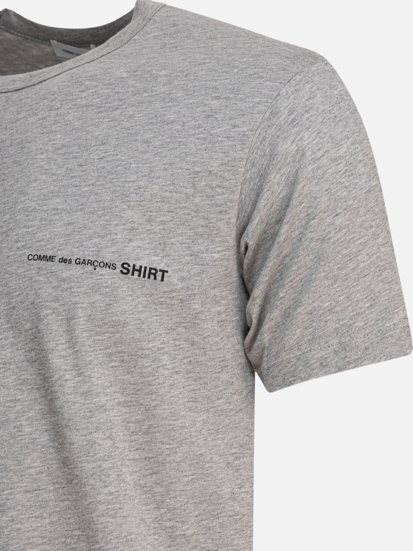 Crewneck t-shirts Logo Grey - Comme Des Garçons Shirt Men | PDP | VIETTI Online Store | Zoom-Modal_4