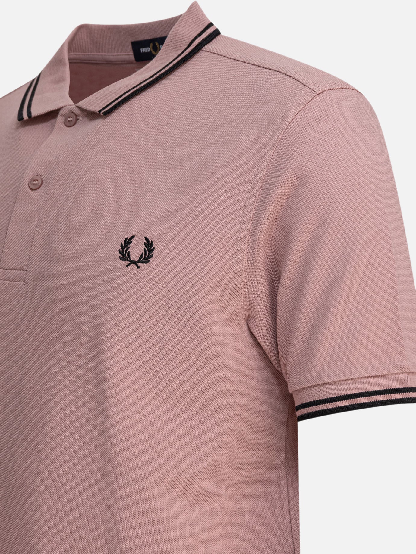 Polo shirts with buttons Solid colour Pink - Comme Des Garçons Shirt Men | PDP | VIETTI Online Store | Zoom-Modal_4