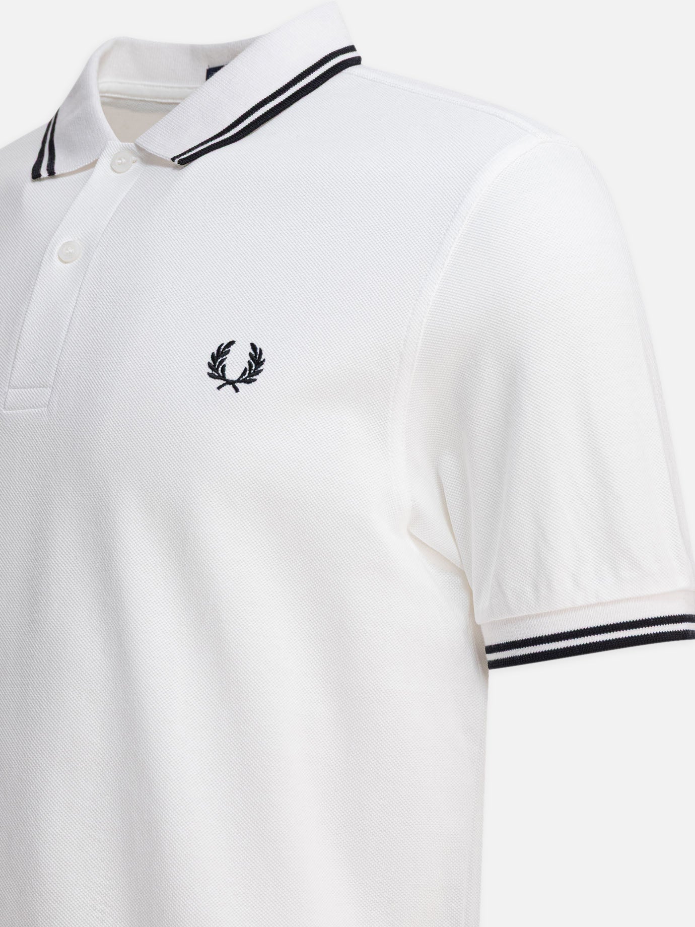 Polo shirts with buttons Solid colour White - Comme Des Garçons Shirt Men | PDP | VIETTI Online Store | Zoom-Modal_4