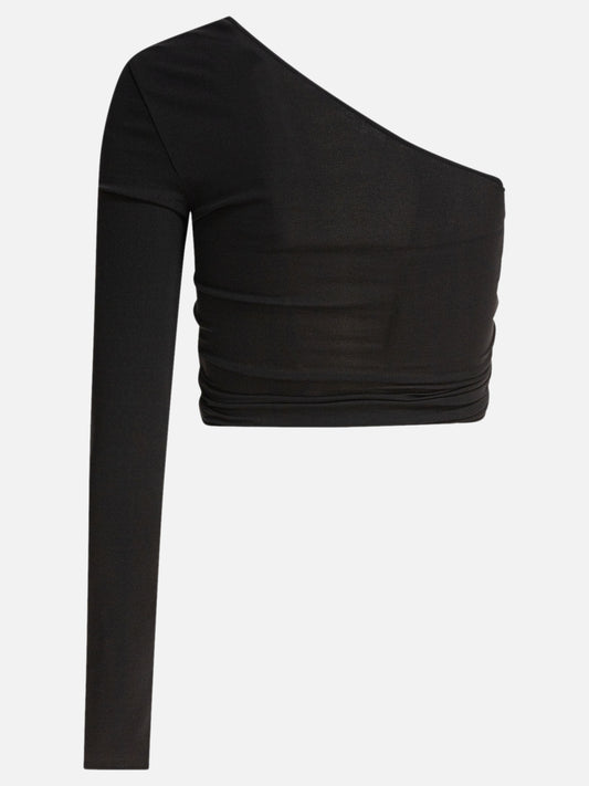 Crop tops Solid colour Black - Courrèges Women | PLP | VIETTI Online Store | 2