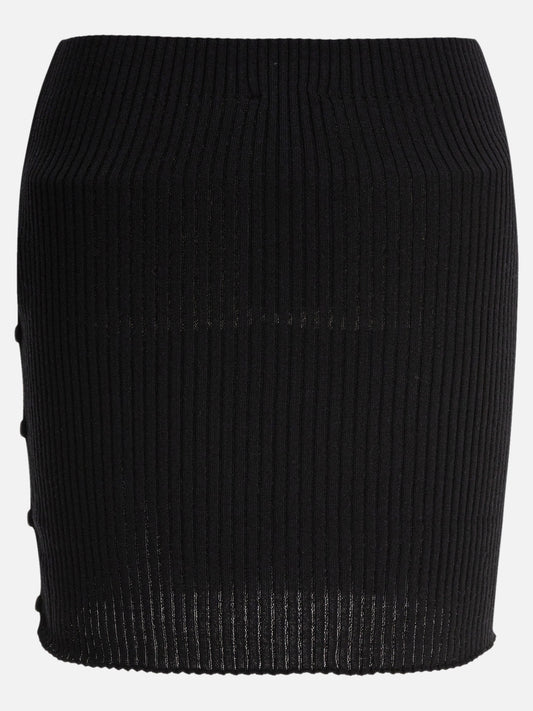 Miniskirts Solid colour Black - Courrèges Women | PLP | VIETTI Online Store | 2