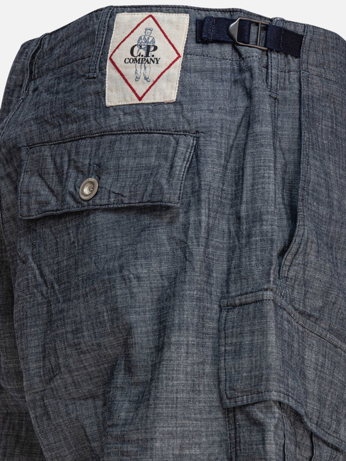Cargo shorts Logo Grey - C.P. Company Men | PDP | VIETTI Online Store | Zoom-Modal_4