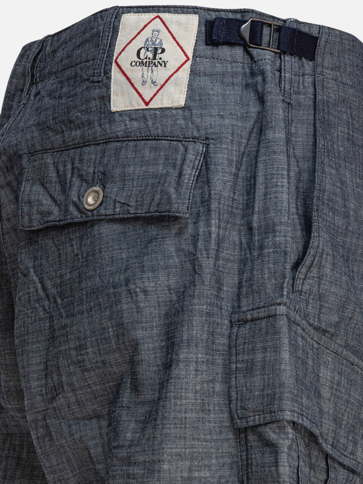 C.P. Company Cargo shorts in chambray Grey