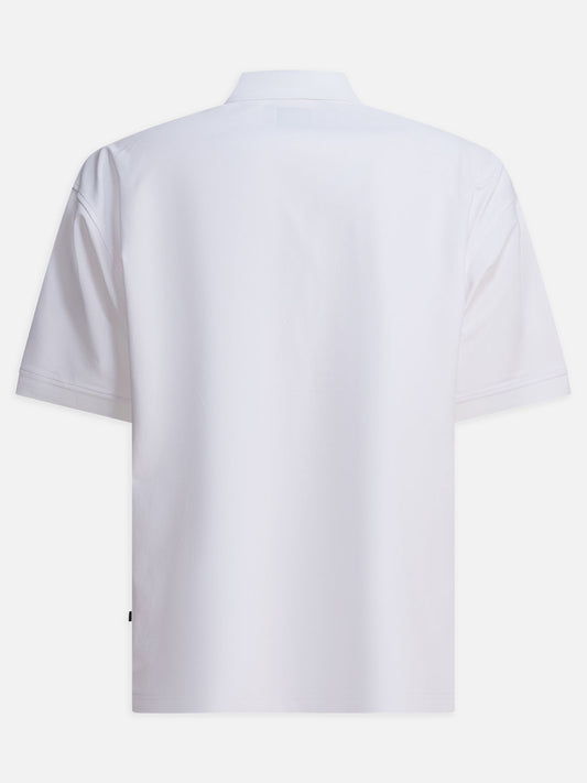 Polo con bottoni Solid colour Bianco - Daiwa Pier 39 Uomo | PLP | VIETTI Online Store | 2