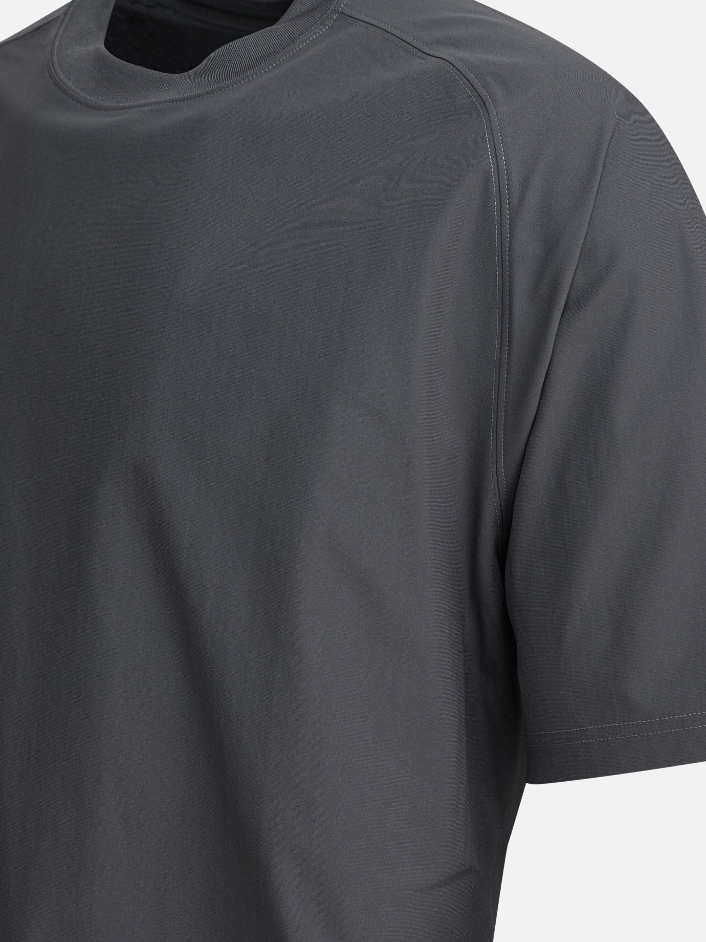 Crewneck t-shirts Solid colour Grey - Daiwa Pier 39 Men | PDP | VIETTI Online Store | Zoom-Modal_4