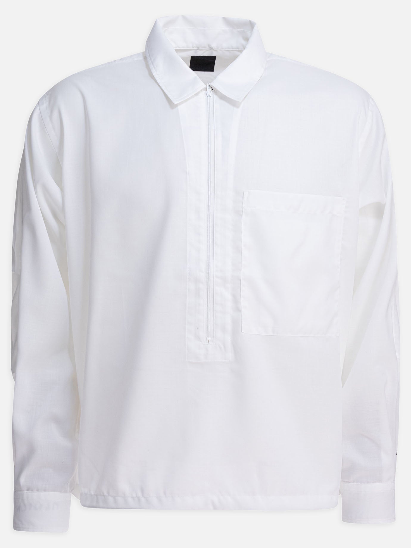 dress shirts with zippers Daiwa Pier 39 Half zipper shirt White - Men