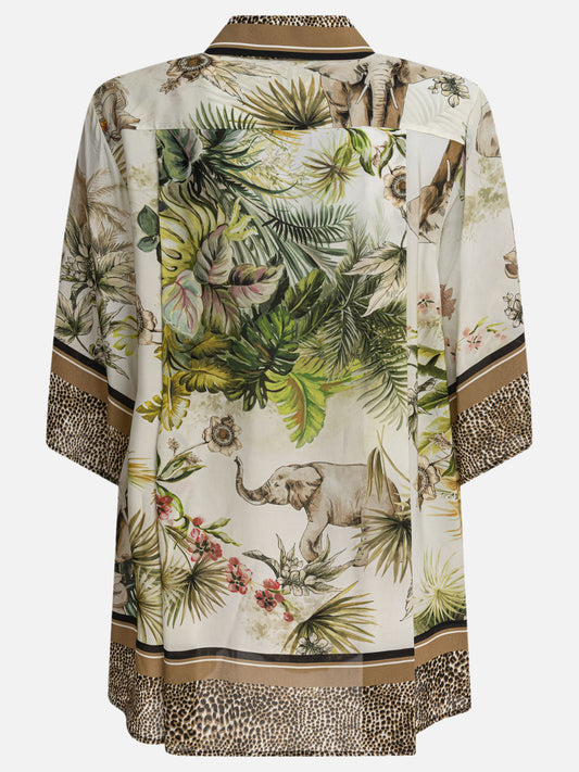 Casual shirts Animal print Brown - Elie Saab Women | PDP | VIETTI Online Store | 2