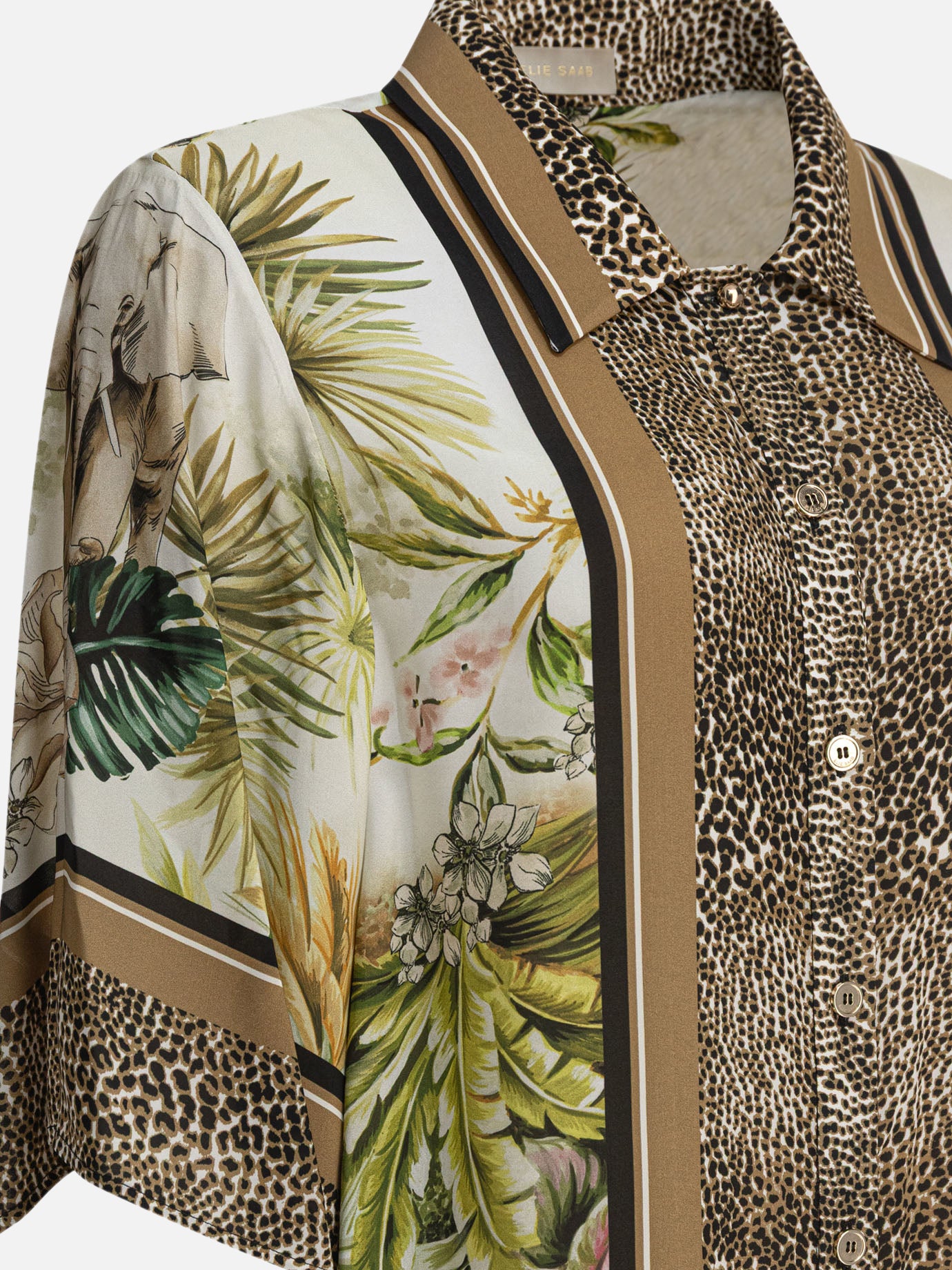 Casual shirts Animal print Brown - Elie Saab Women | PDP | VIETTI Online Store | Zoom-Modal_4