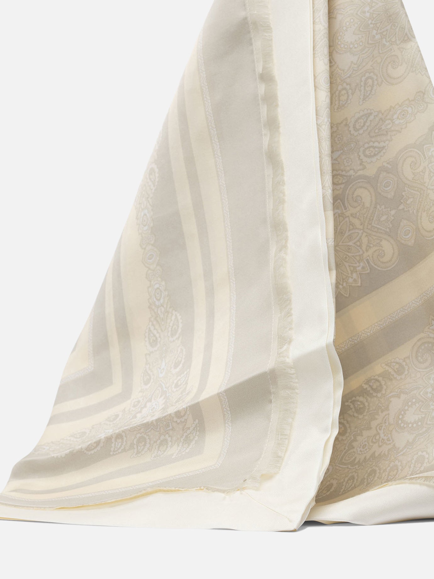 Silk scarves 100% silk White - Etro Women | PDP | VIETTI Online Store | Zoom-Modal_2