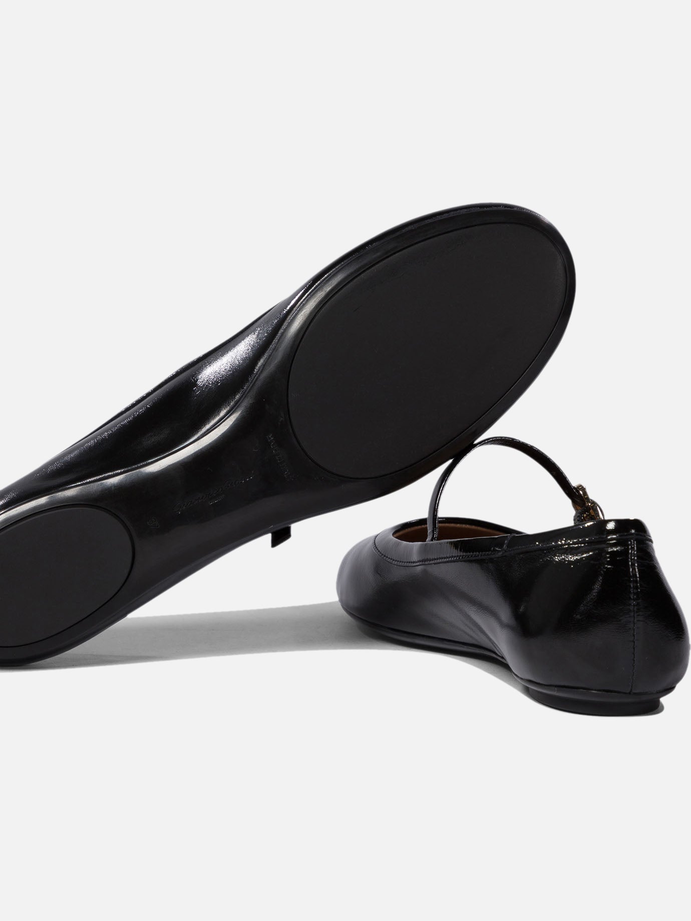 Ballerine Mary Jane 100% calf leather - 100% rubber Nero - Gianvito Rossi Donna | PDP | VIETTI Online Store | Zoom-Modal_5