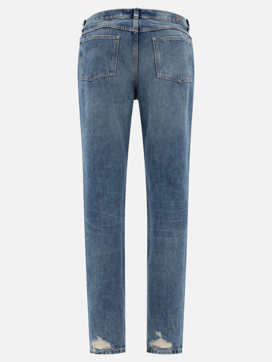 Jeans a gamba dritta Solid colour Blu - Givenchy Uomo | PLP | VIETTI Online Store | 2