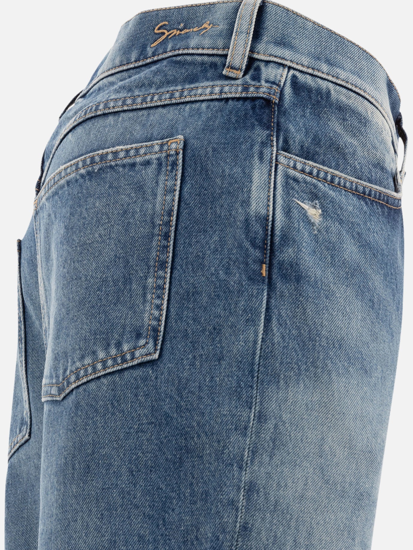 Straight-leg jeans Solid colour Blue - Givenchy Men | PDP | VIETTI Online Store | Zoom-Modal_4