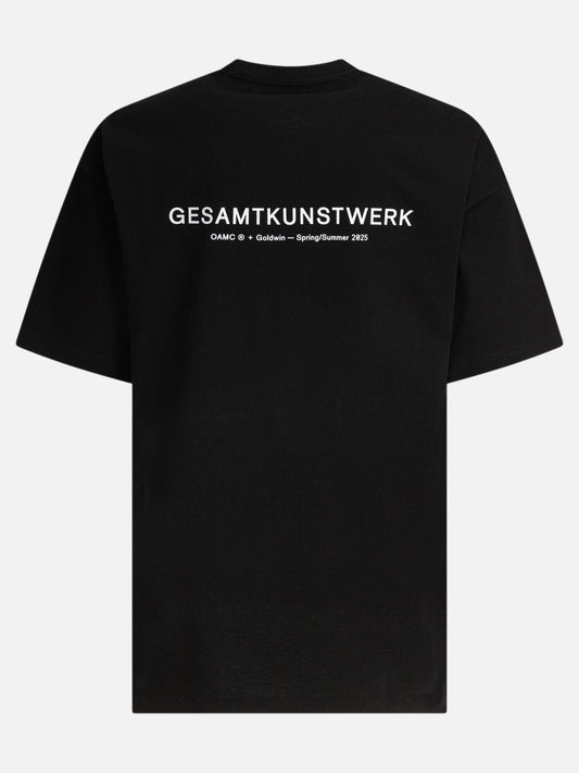 Crewneck t-shirts Logo Black - Goldwin Men | PLP | VIETTI Online Store | 2
