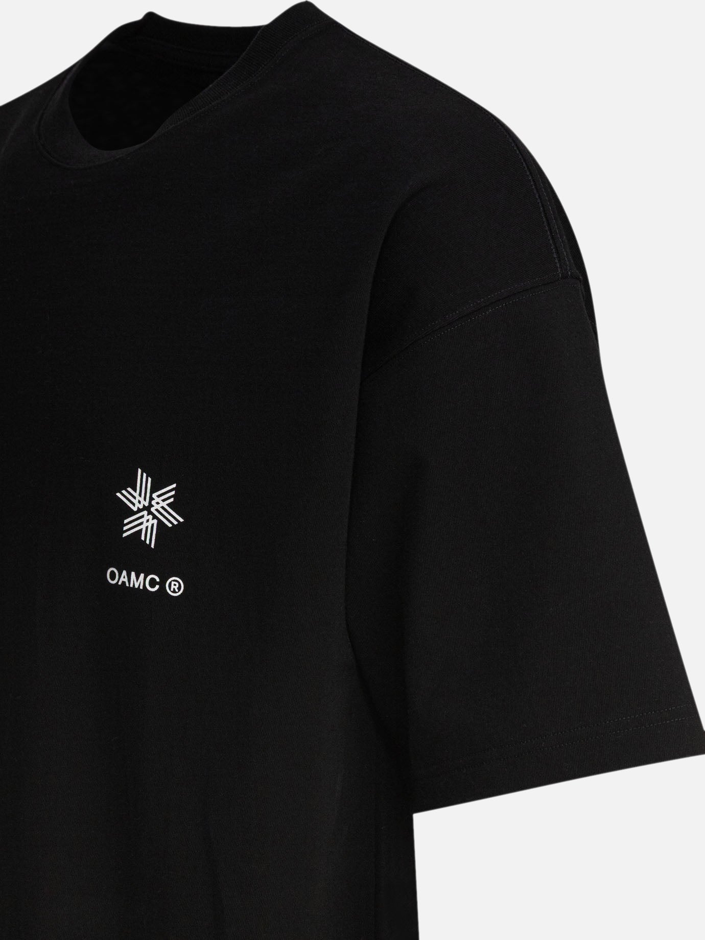 Crewneck t-shirts Logo Black - Goldwin Men | PDP | VIETTI Online Store | Zoom-Modal_4
