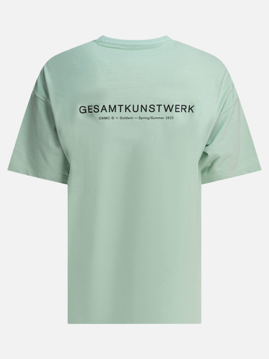 Crewneck t-shirts Logo Green - Goldwin Men | PLP | VIETTI Online Store | 2