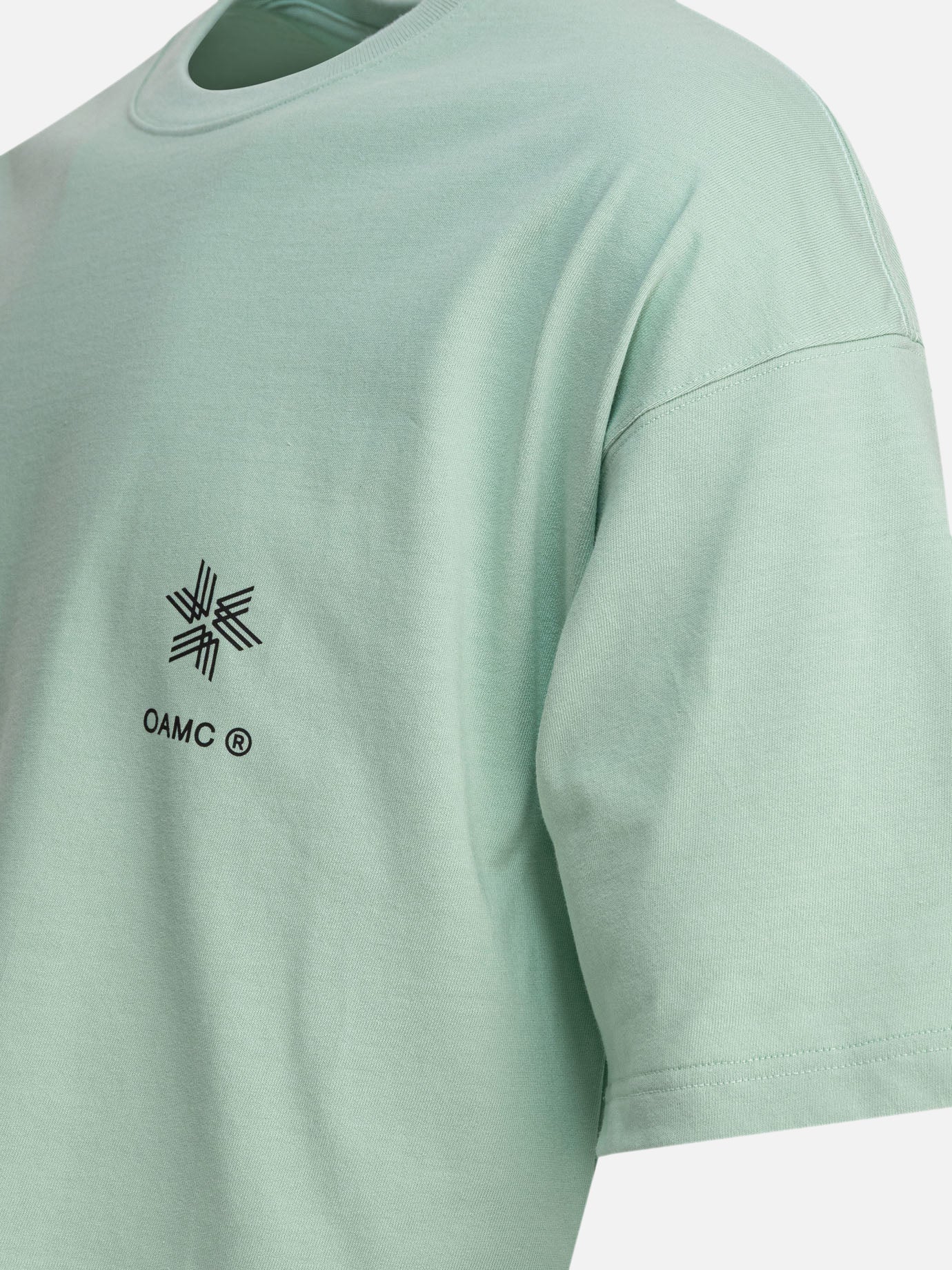 Crewneck t-shirts Logo Green - Goldwin Men | PDP | VIETTI Online Store | Zoom-Modal_4