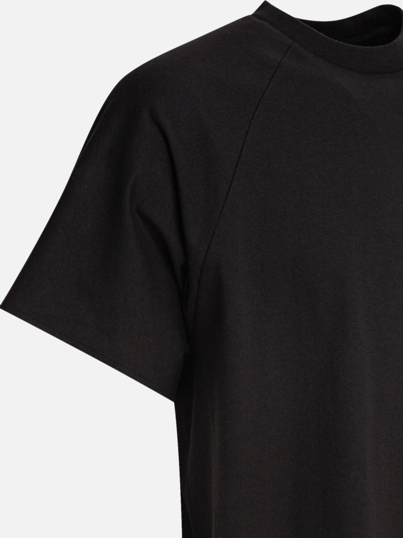 Crewneck t-shirts Solid colour Black - Goldwin Men | PDP | VIETTI Online Store | Zoom-Modal_4