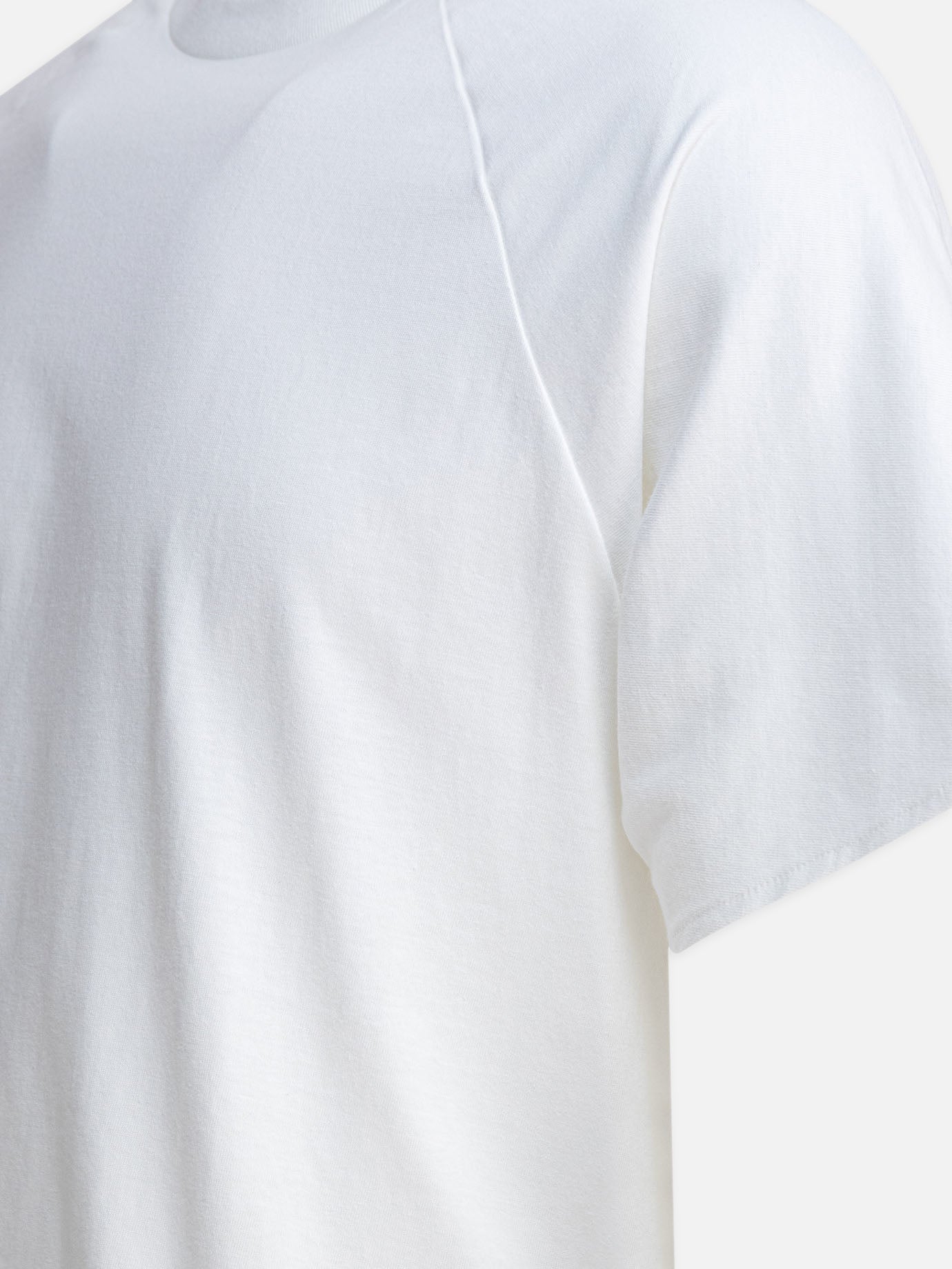 Crewneck t-shirts Solid colour White - Goldwin Men | PDP | VIETTI Online Store | Zoom-Modal_4