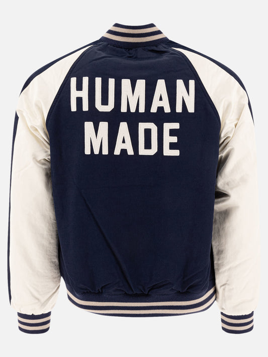 Bomber Logo Blu - Human Made Uomo | PLP | VIETTI Online Store | 2