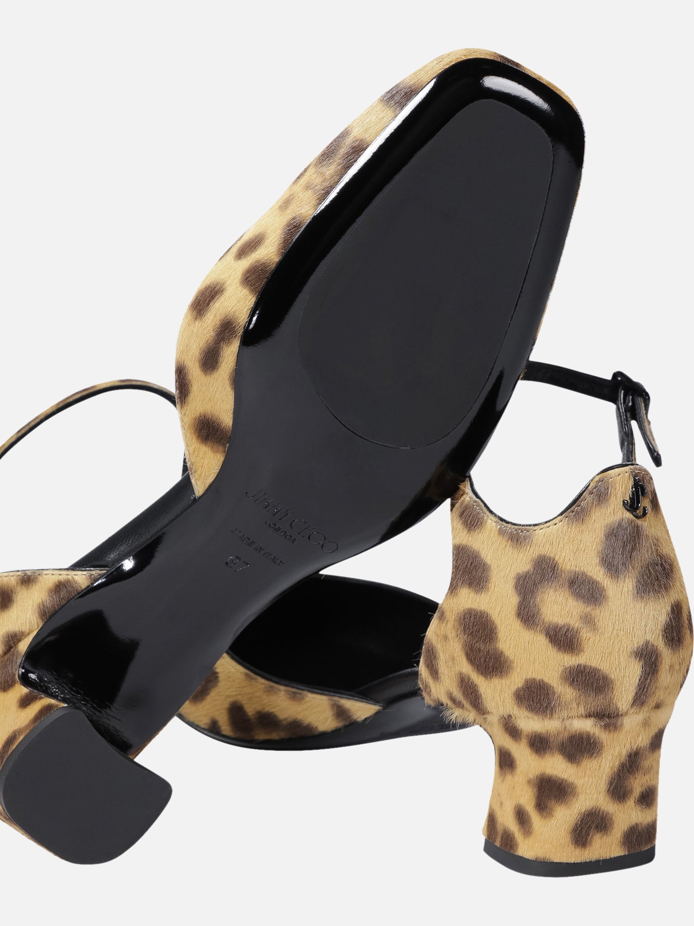 Mary Jane 100% leather - 50% leather 50% rubber Brown - Jimmy Choo Women | PDP | VIETTI Online Store | Zoom-Modal_5