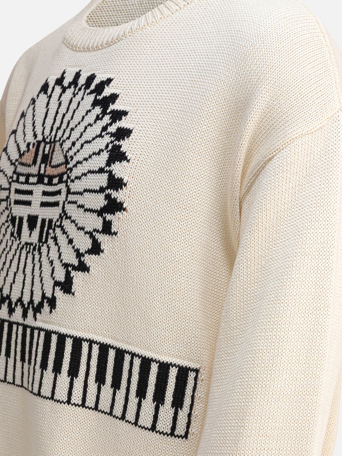 Crewneck sweaters Graphics Beige - KAPITAL Men | PDP | VIETTI Online Store | Zoom-Modal_4