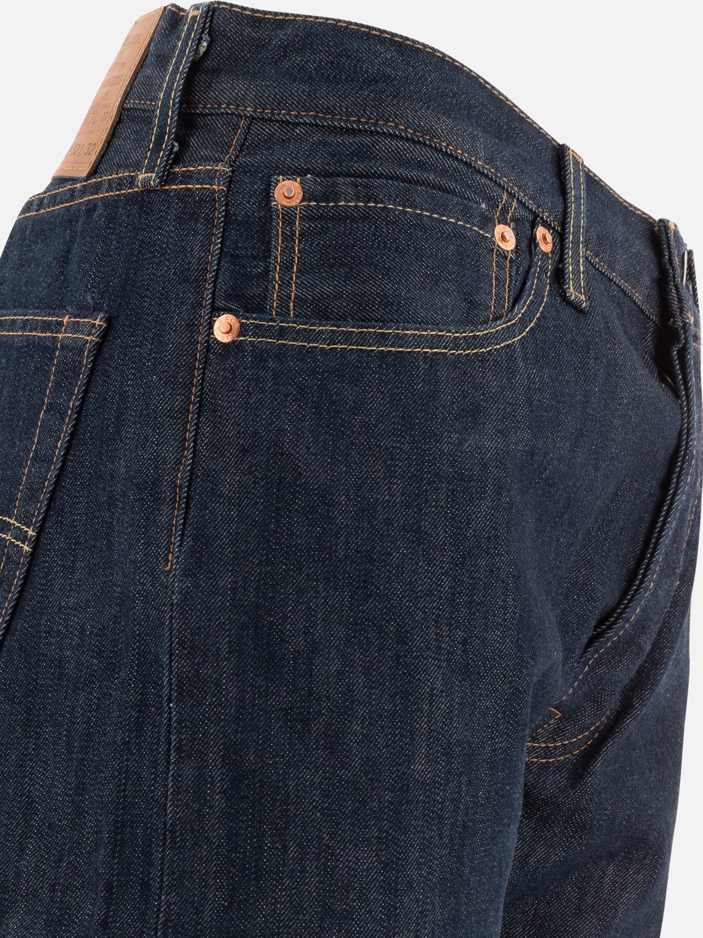 Straight-leg jeans Solid colour Blue - Levi's Men | PDP | VIETTI Online Store | Zoom-Modal_4