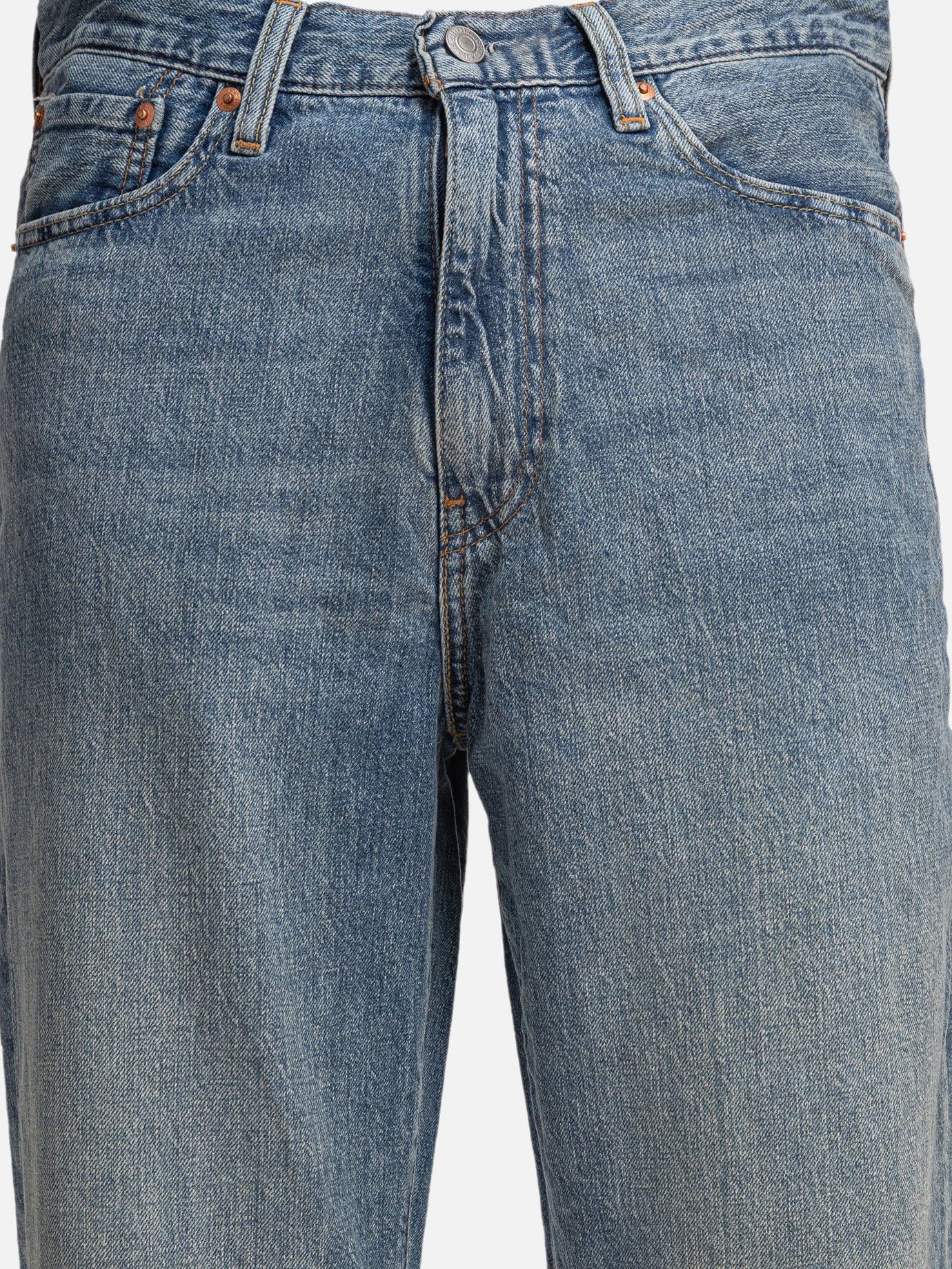 Wide-leg jeans Solid colour Blue - Levi's Men | PDP | VIETTI Online Store | Zoom-Modal_4