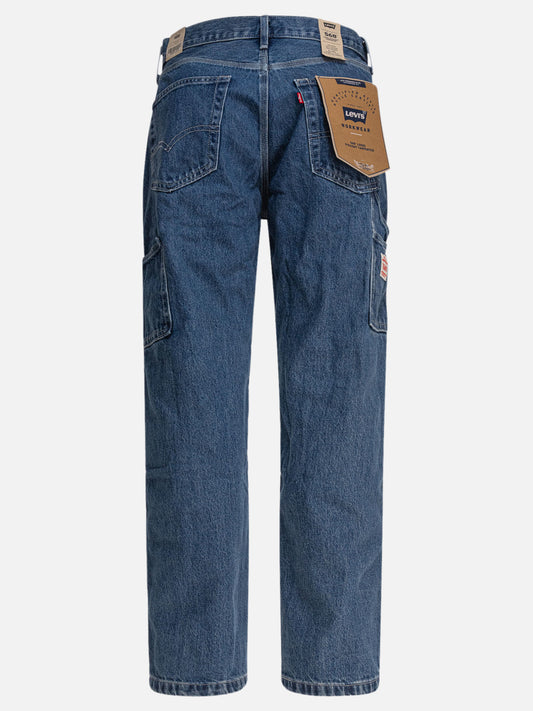 Wide-leg jeans Solid colour Blue - Levi's Men | PLP | VIETTI Online Store | 2