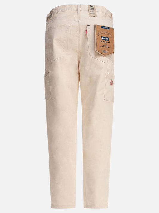 Jeans a gamba larga Solid colour Beige - Levi's Uomo | PLP | VIETTI Online Store | 2