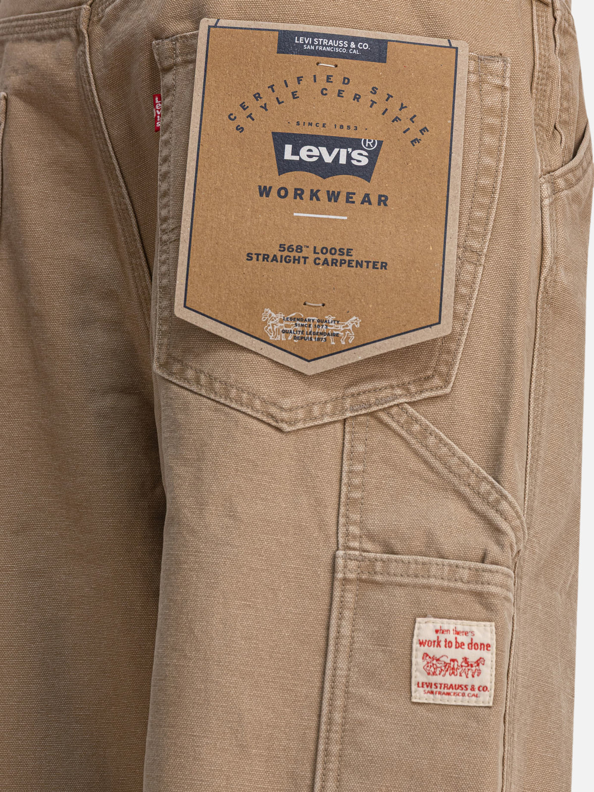 Levi's "Carpenter 568™ Loose Straight" jeans Brown
