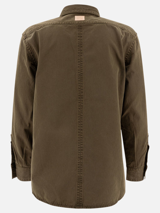 Giacche overshirt Solid colour Verde - Loewe Uomo | PLP | VIETTI Online Store | 2