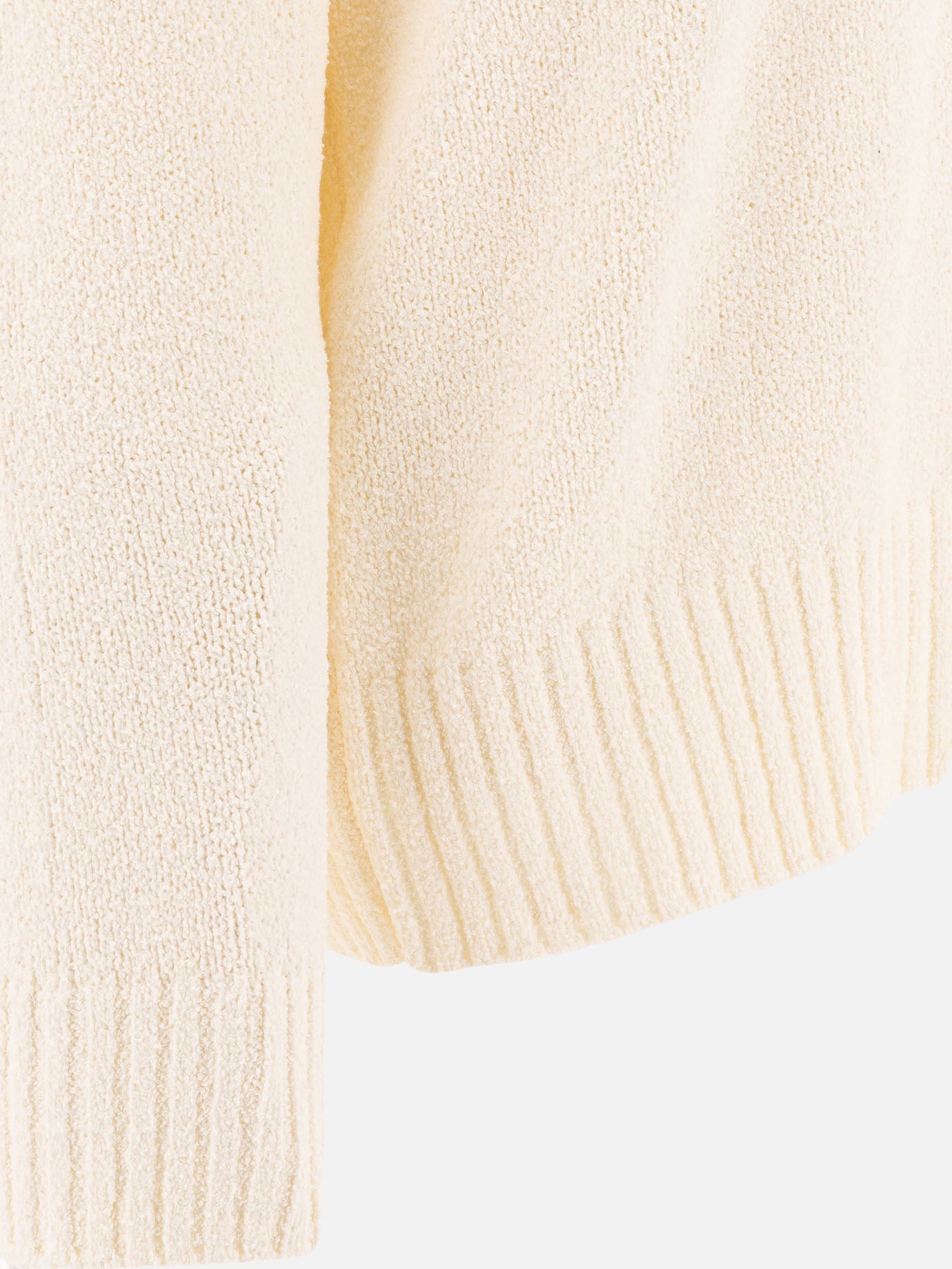 Crewneck sweaters Solid colour White - Loulou Studio Women | PDP | VIETTI Online Store | Zoom-Modal_4