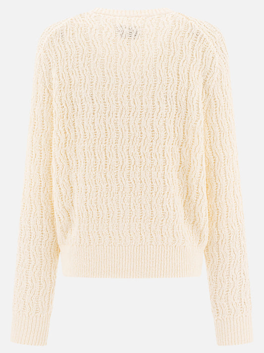 Cardigans Textured knit White - Loulou Studio Women | PLP | VIETTI Online Store | 2