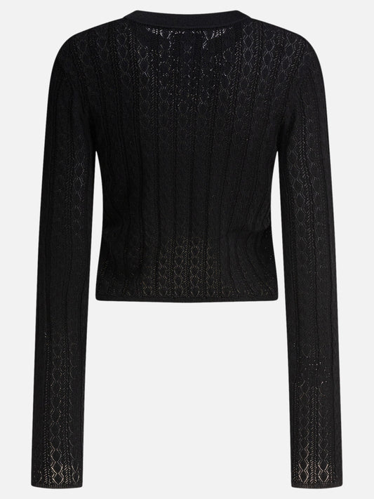 Crewneck sweaters Solid colour Black - Loulou Studio Women | PLP | VIETTI Online Store | 2