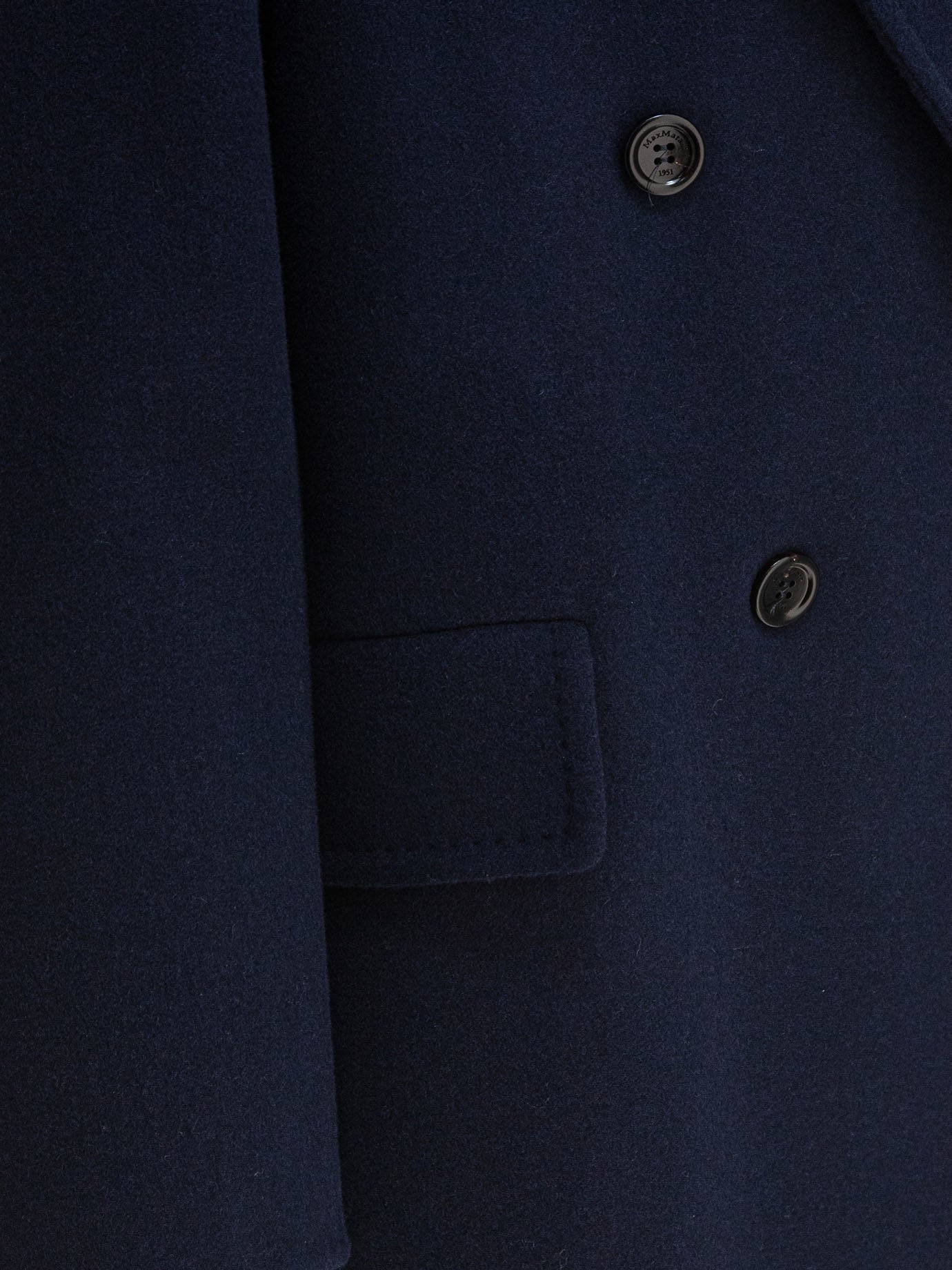 Long coats Solid colour Blue - Max Mara Women | PDP | VIETTI Online Store | Zoom-Modal_4