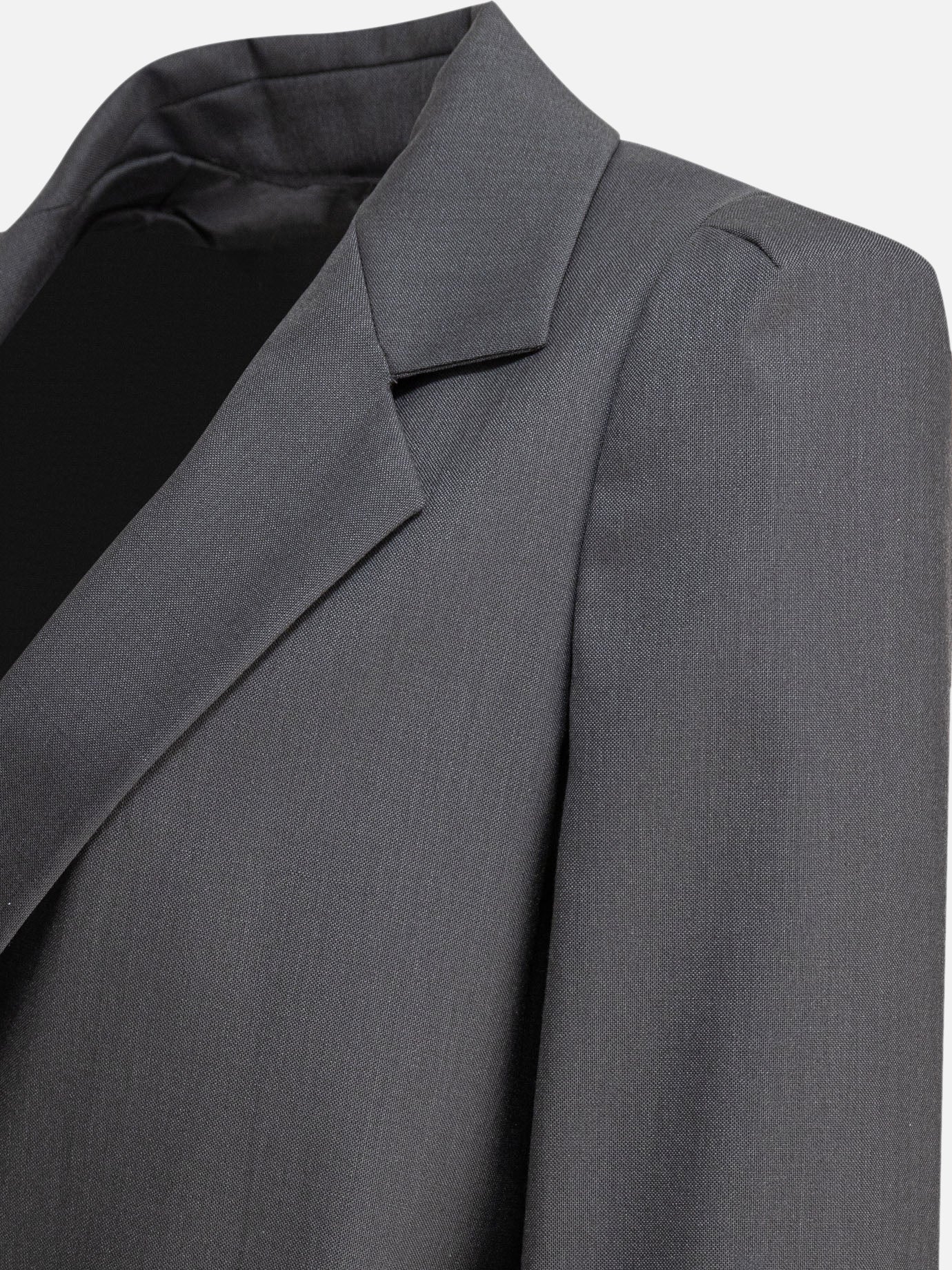 Blazer Solid colour Grigio - Max Mara Donna | PDP | VIETTI Online Store | Zoom-Modal_4
