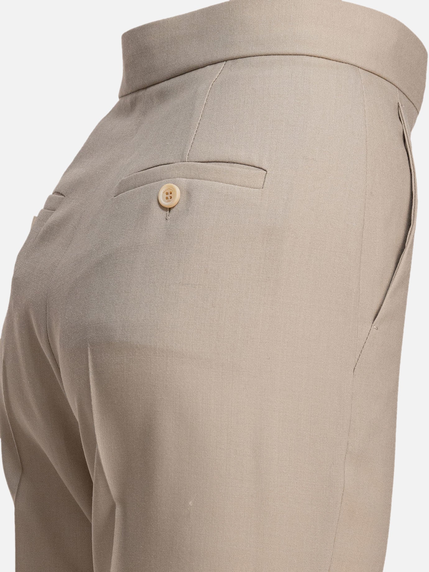 Pantaloni sartoriali Solid colour Beige - Max Mara Donna | PDP | VIETTI Online Store | Zoom-Modal_4