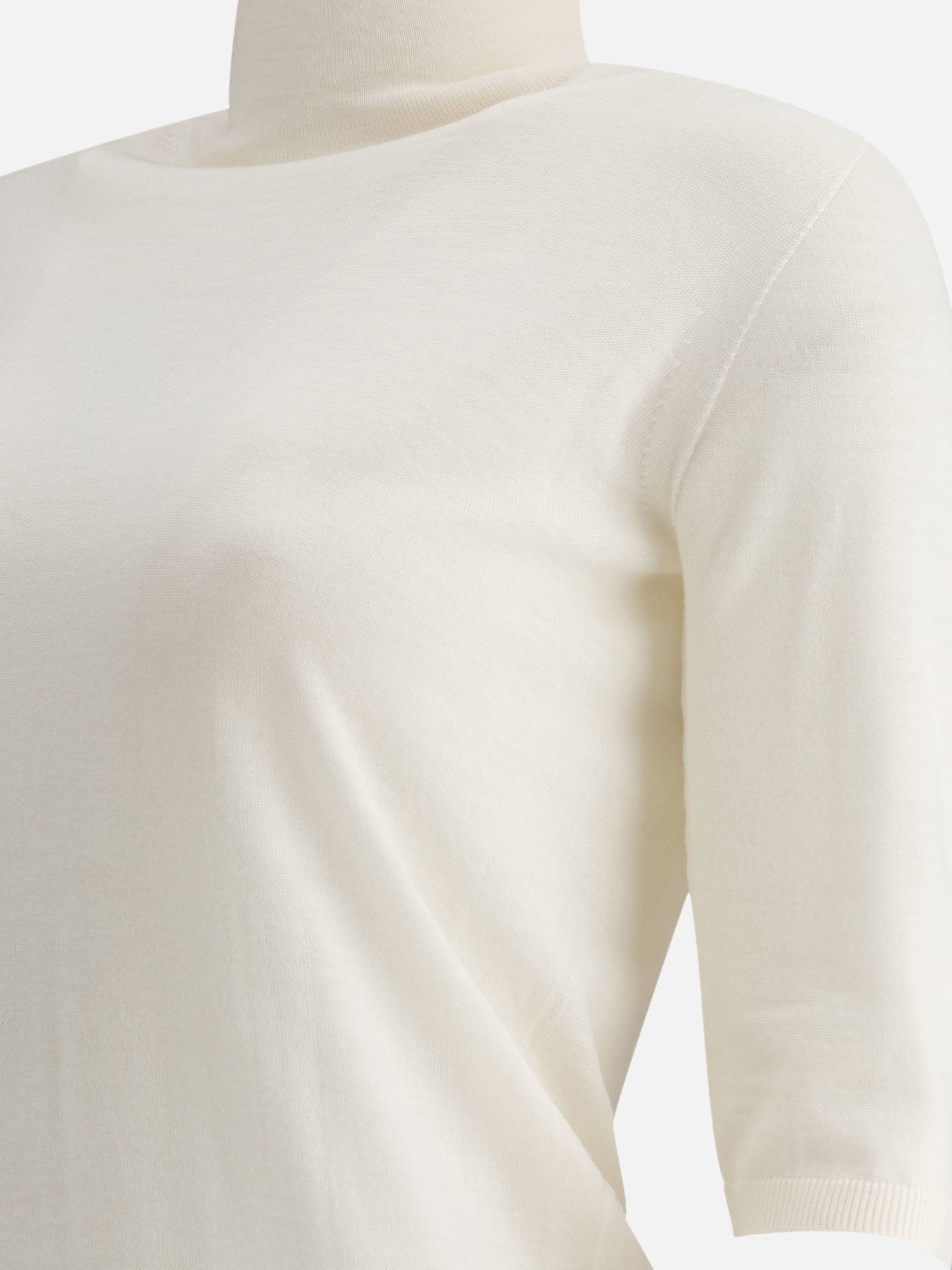 Turtleneck sweaters Solid colour White - Max Mara Women | PDP | VIETTI Online Store | Zoom-Modal_4