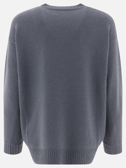 Crewneck sweaters Solid colour Light blue - Max Mara Women | PLP | VIETTI Online Store | 2