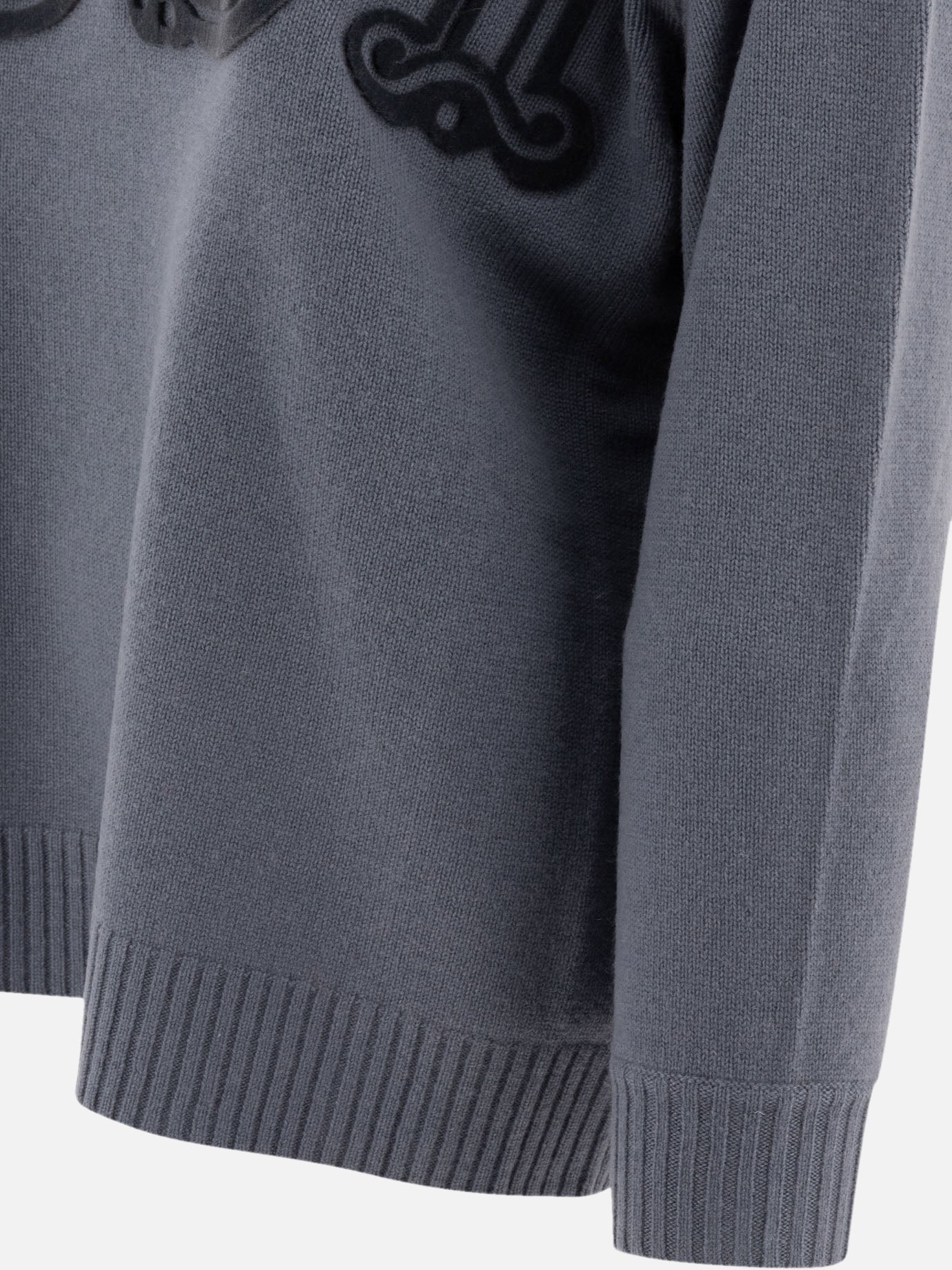 Crewneck sweaters Solid colour Light blue - Max Mara Women | PDP | VIETTI Online Store | Zoom-Modal_4