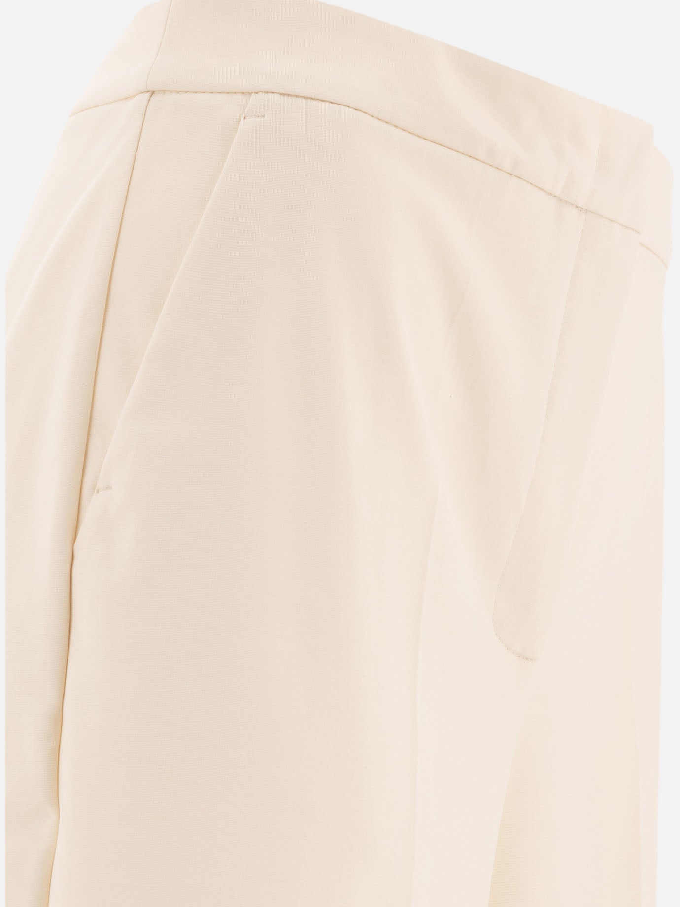 Pantaloni casual Solid colour Bianco - Max Mara Donna | PDP | VIETTI Online Store | Zoom-Modal_4