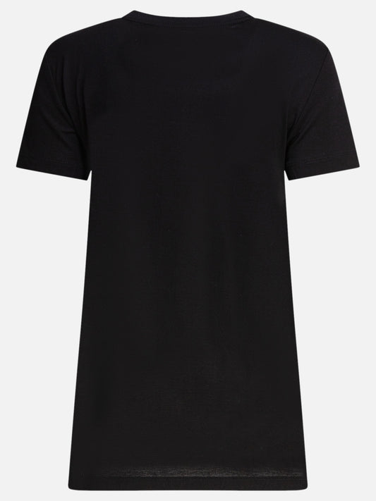 Crewneck t-shirts Logo Black - Max Mara Women | PLP | VIETTI Online Store | 2