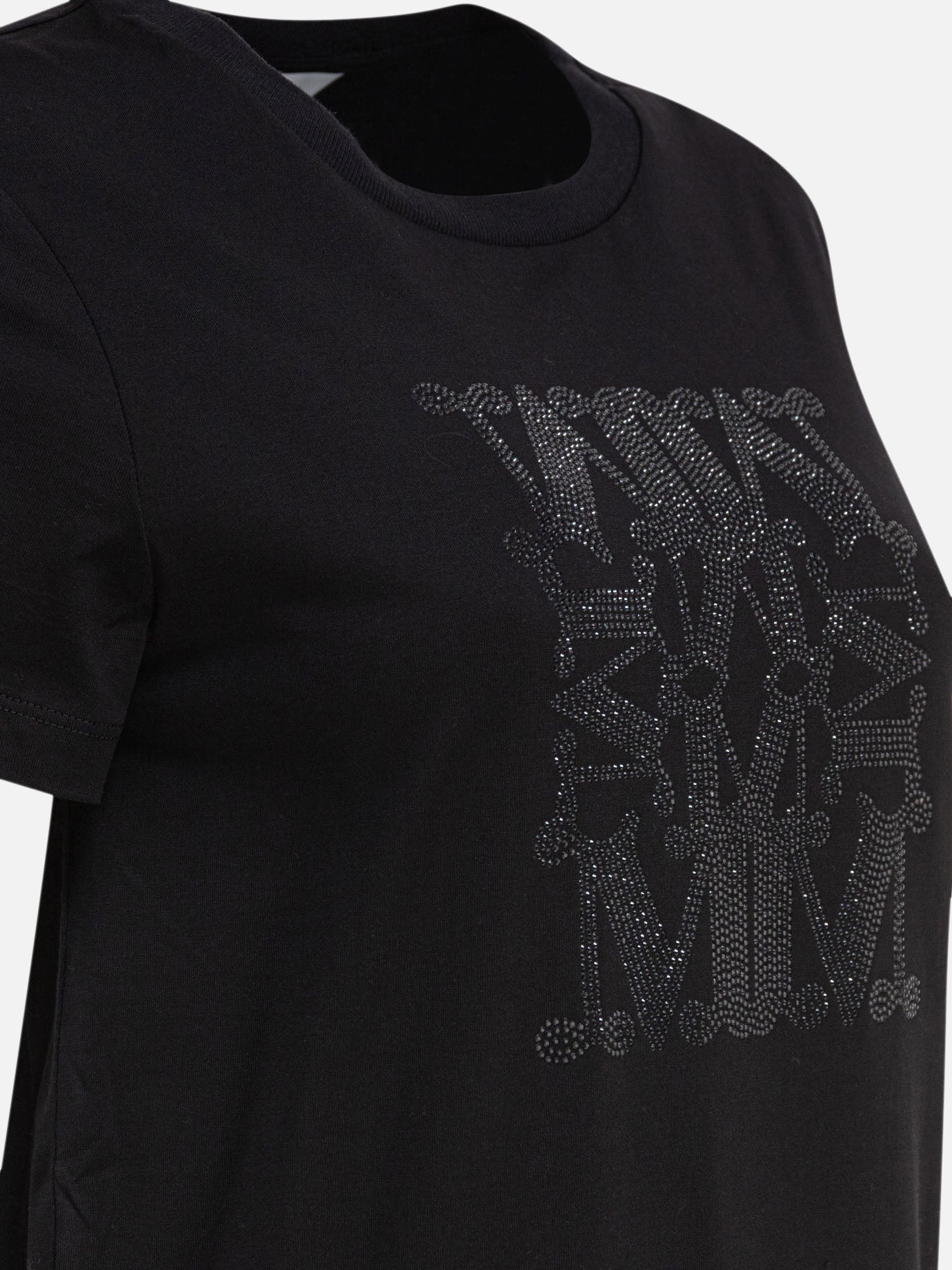 Crewneck t-shirts Logo Black - Max Mara Women | PDP | VIETTI Online Store | Zoom-Modal_4