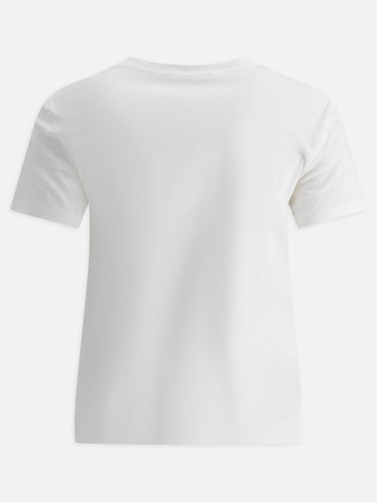 Crewneck t-shirts Solid colour White - Max Mara Women | PLP | VIETTI Online Store | 2