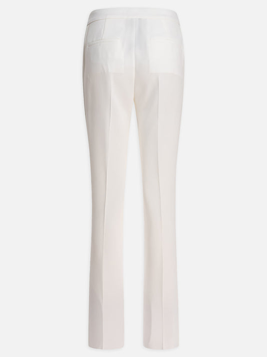 Tailored trousers Solid colour White - Max Mara Pianoforte Women | PLP | VIETTI Online Store | 2