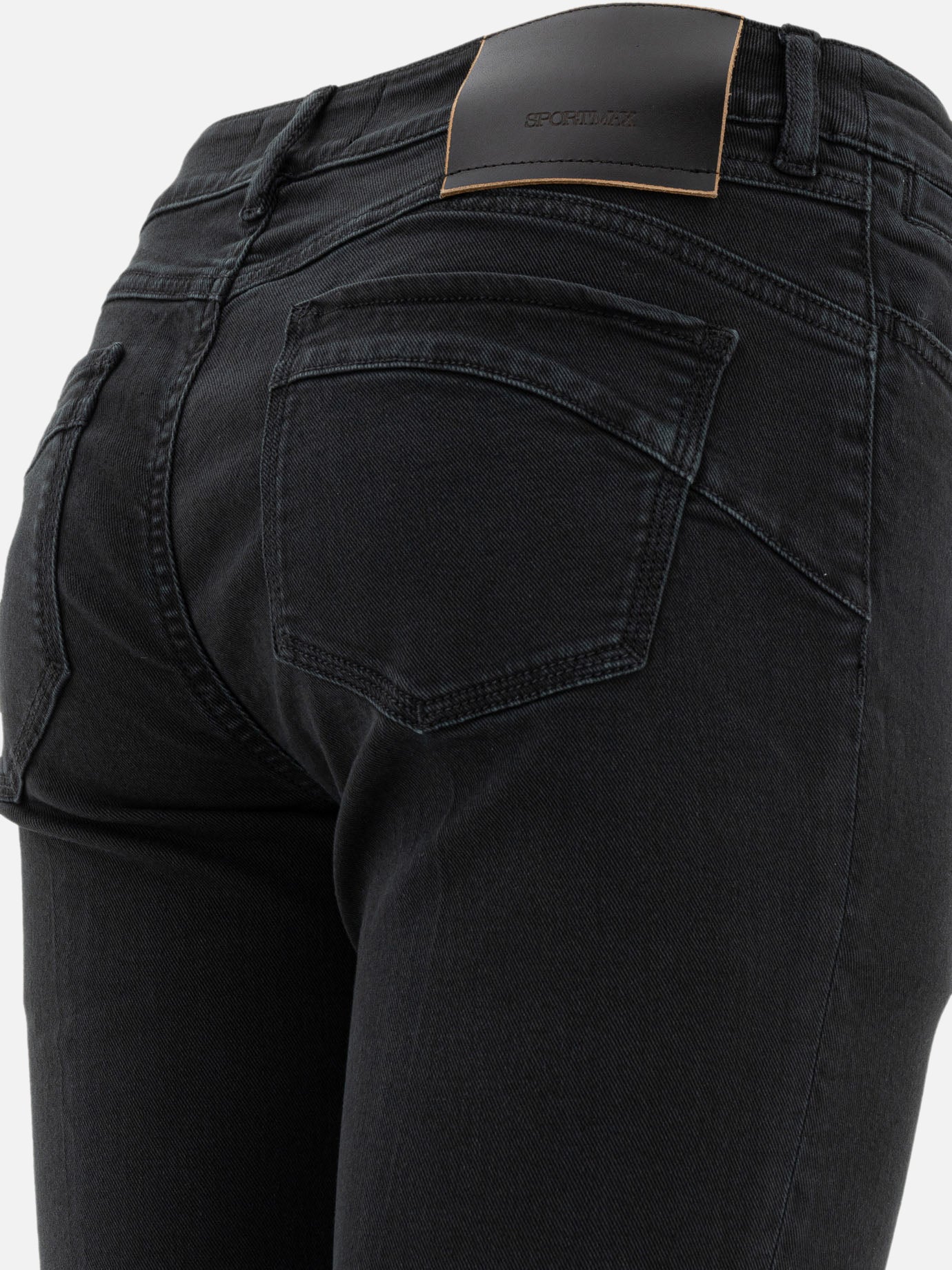 Straight-leg jeans Solid colour Black - Max Mara Sportmax Women | PDP | VIETTI Online Store | Zoom-Modal_4