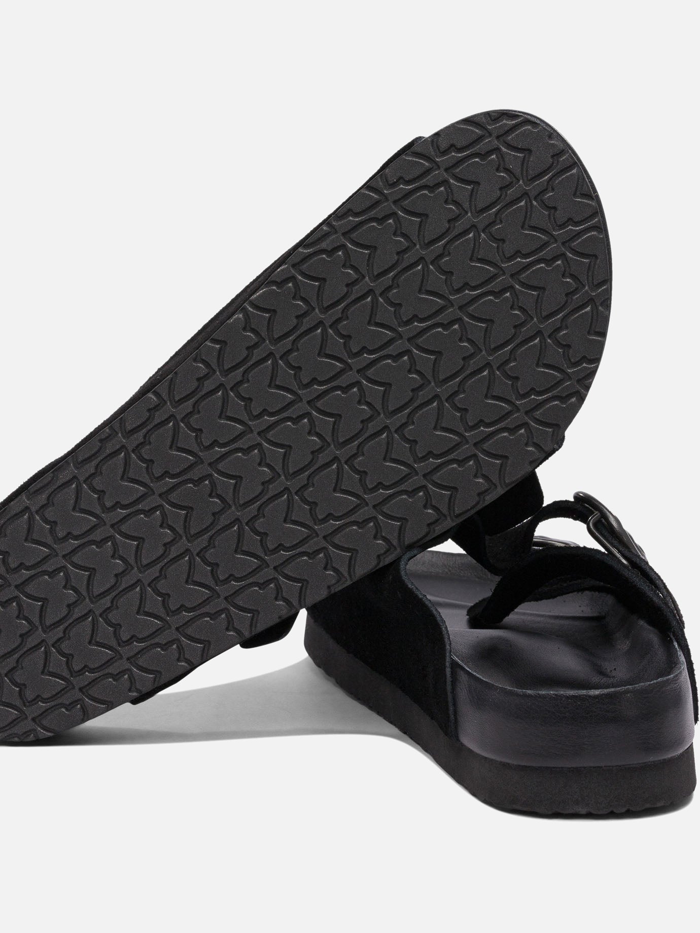 Slides 100% leather - 100% rubber Black - Needles Men | PDP | VIETTI Online Store | Zoom-Modal_5
