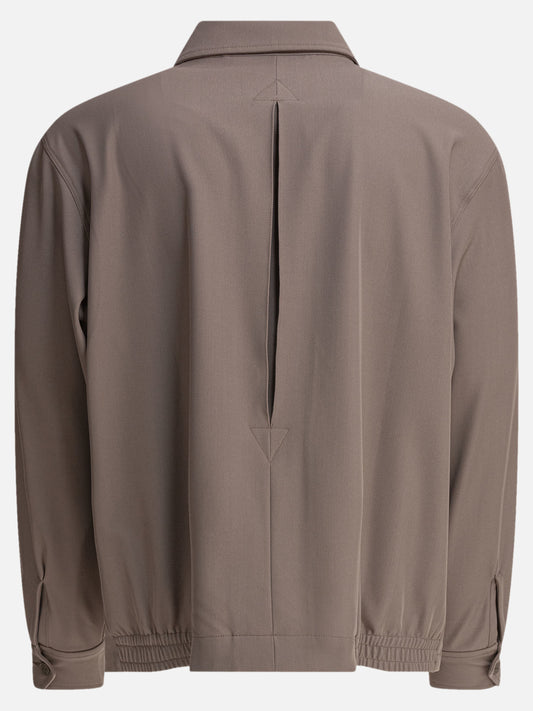 Overshirt jackets Solid colour Beige - Needles Men | PLP | VIETTI Online Store | 2