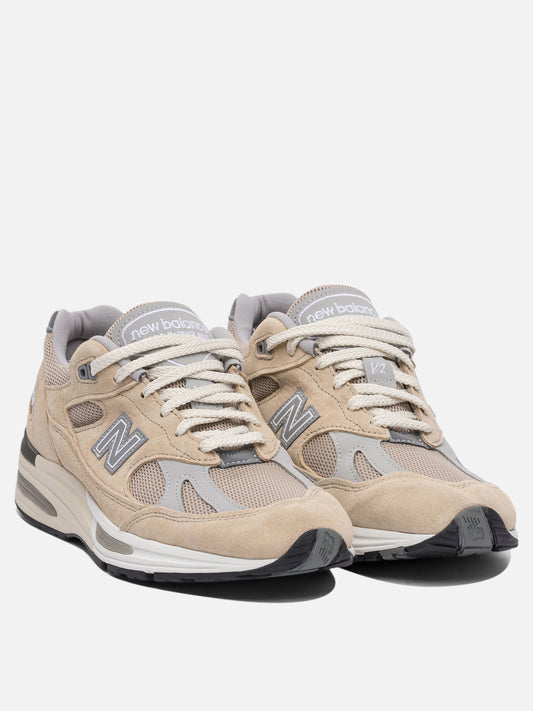 Low top sneakers 90% suede 10% mesh - 100% rubber Beige - New Balance Men | PLP | VIETTI Online Store | 2